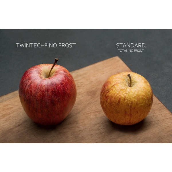 TwinTech® No Frost – udržuje potraviny šťavnaté a vláčné