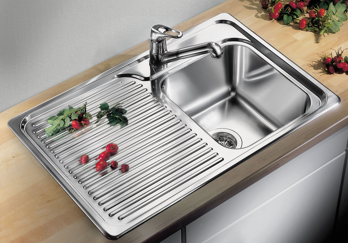 Blanco CLASSIC 40 S Nerez hedvábný lesk dřez vpravo č.1