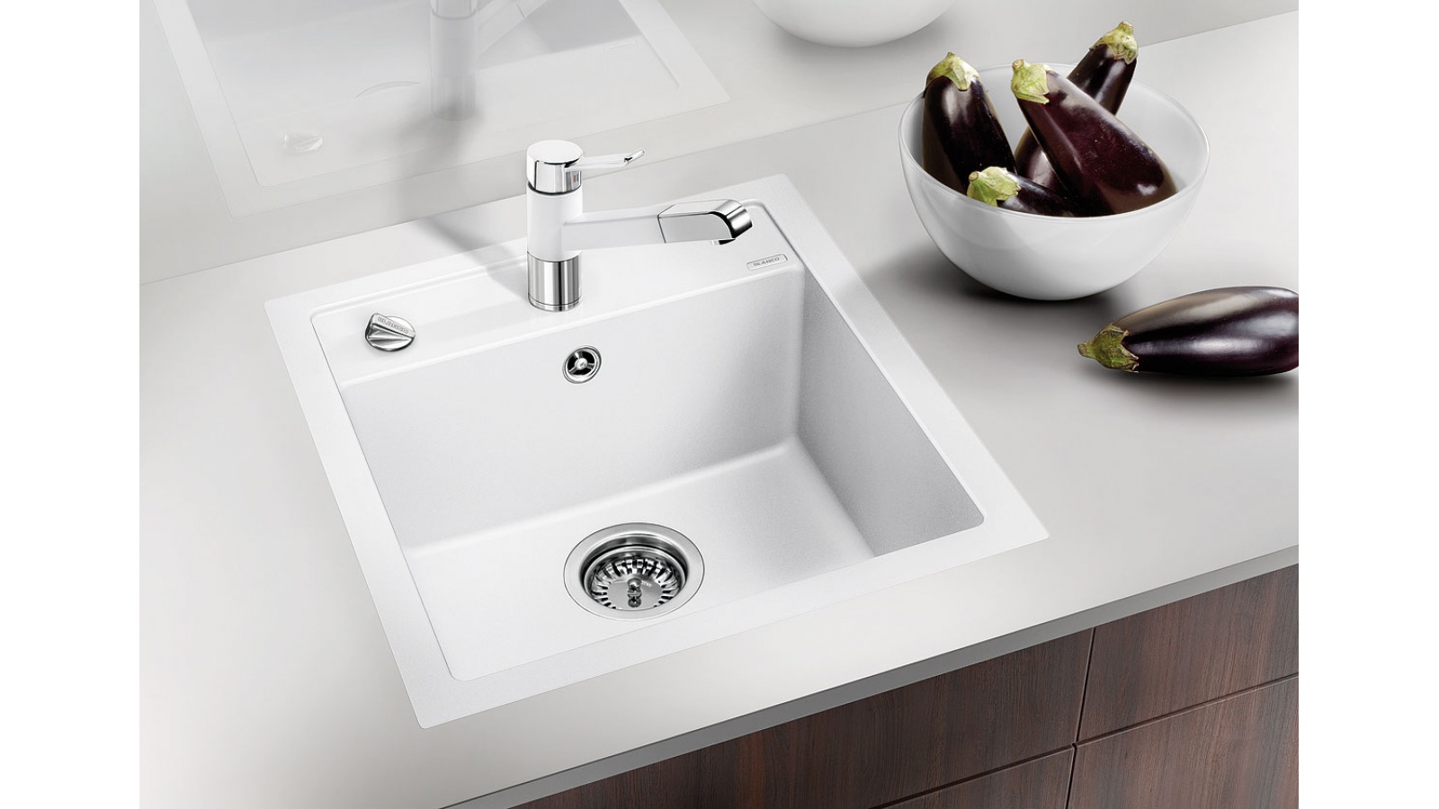 Blanco DALAGO 45 F Silgranit aluminium s excentrem č.1