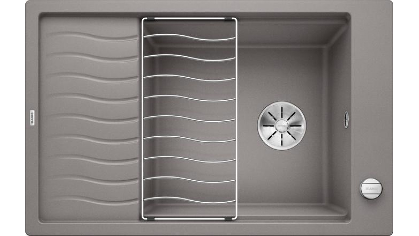 Blanco ELON XL 6 S InFino Silgranit aluminium obous. s exc. + přísluš (Dřezy) na www.housemode.cz