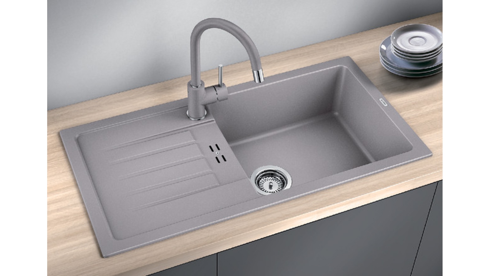 Blanco FAVUM XL 6 S Silgranit aluminium oboustranné provedení č.1