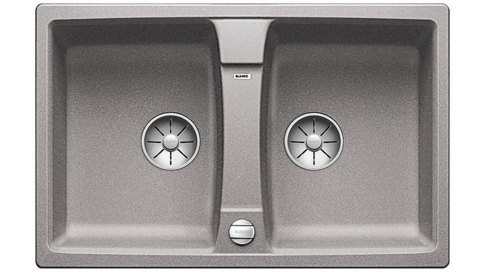 Blanco LEXA 8 InFino Silgranit aluminium oboustranný s excentrem (Dřezy) na www.housemode.cz