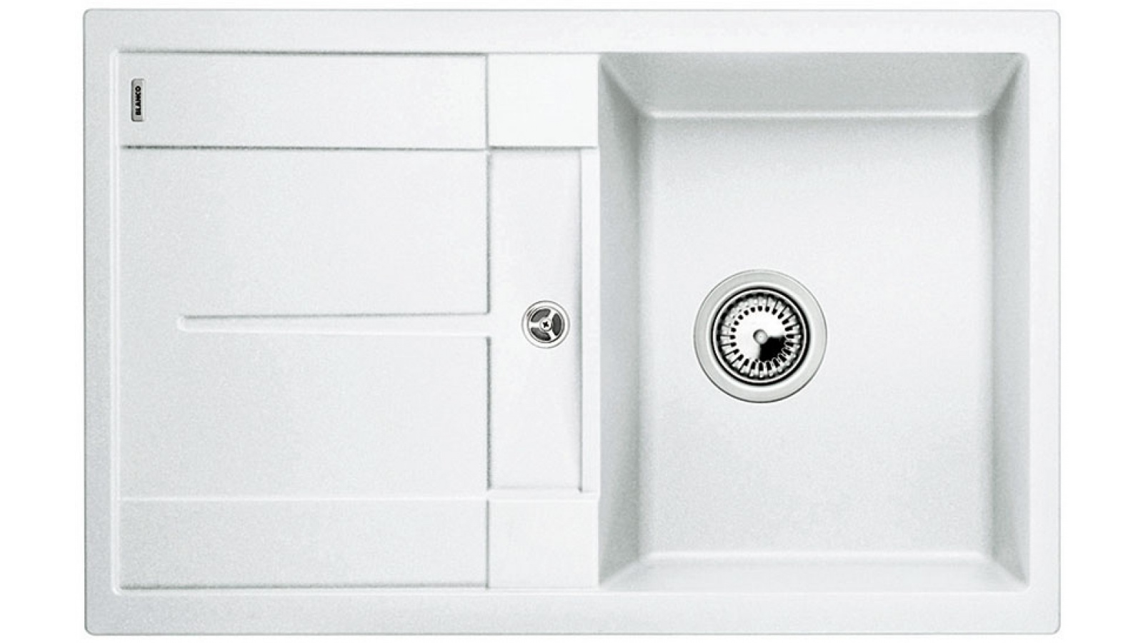 Blanco METRA 45 S Silgranit bílá oboustranné provedení bez excentru (Dřezy) na www.housemode.cz