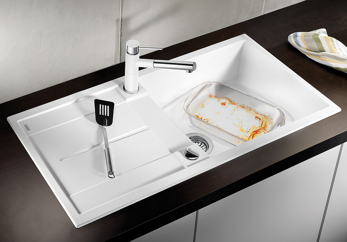 Blanco METRA XL 6 S Silgranit aluminium oboustranné provedení s excentrem č.1