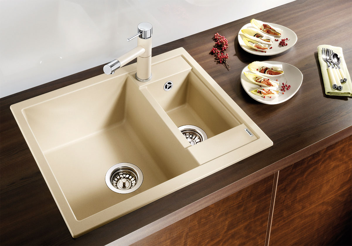 Blanco METRA 6 Silgranit aluminium oboustranné provedení č.1