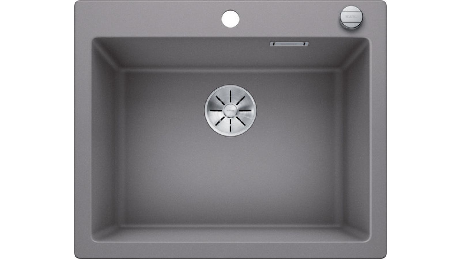 Blanco PLEON 6 InFino Silgranit aluminium s excentrem