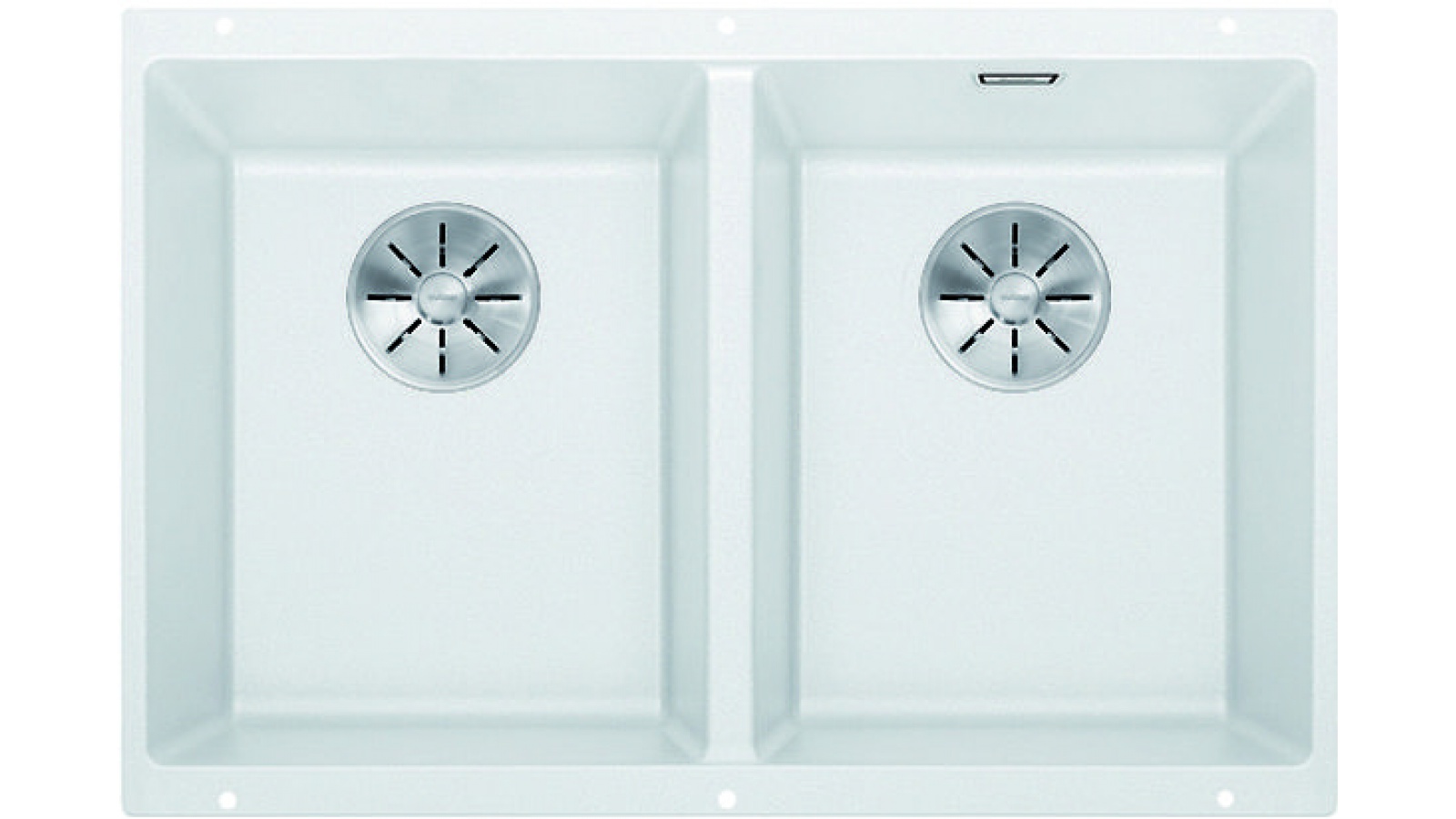 Blanco SUBLINE 350/350 U InFino Silgranit bílá bez táhla (Dřezy) na www.housemode.cz