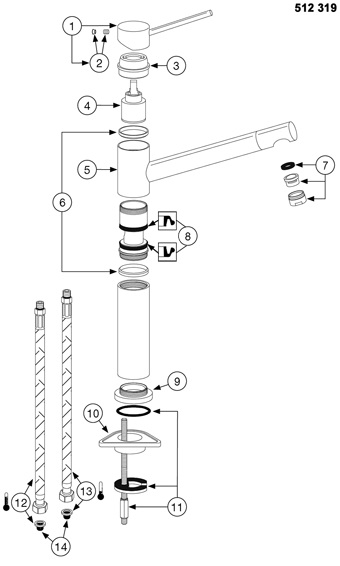 Blanco ALTA chrom č.7