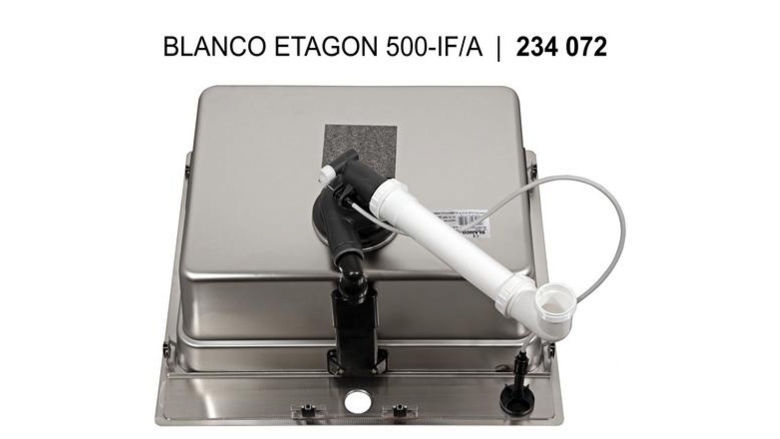 Blanco ETAGON 500-IF/A InFino nerez hedvábný lesk s táhlem a pojezdy č.8