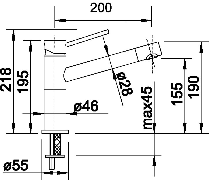 Blanco ALTA Compact chrom č.2