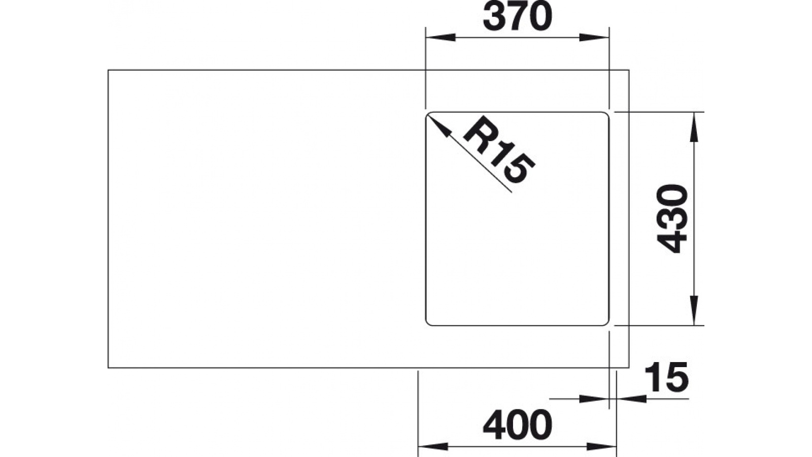 Blanco ANDANO 340 IF InFino Nerez hedvábný lesk bez táhla č.2