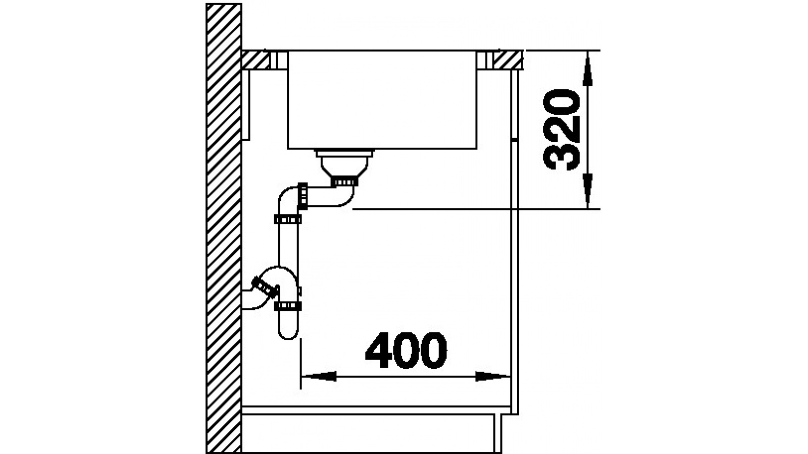 Blanco ANDANO XL 6S-IF Compact InFino nerez hedvábný lesk dřez vpravo č.5