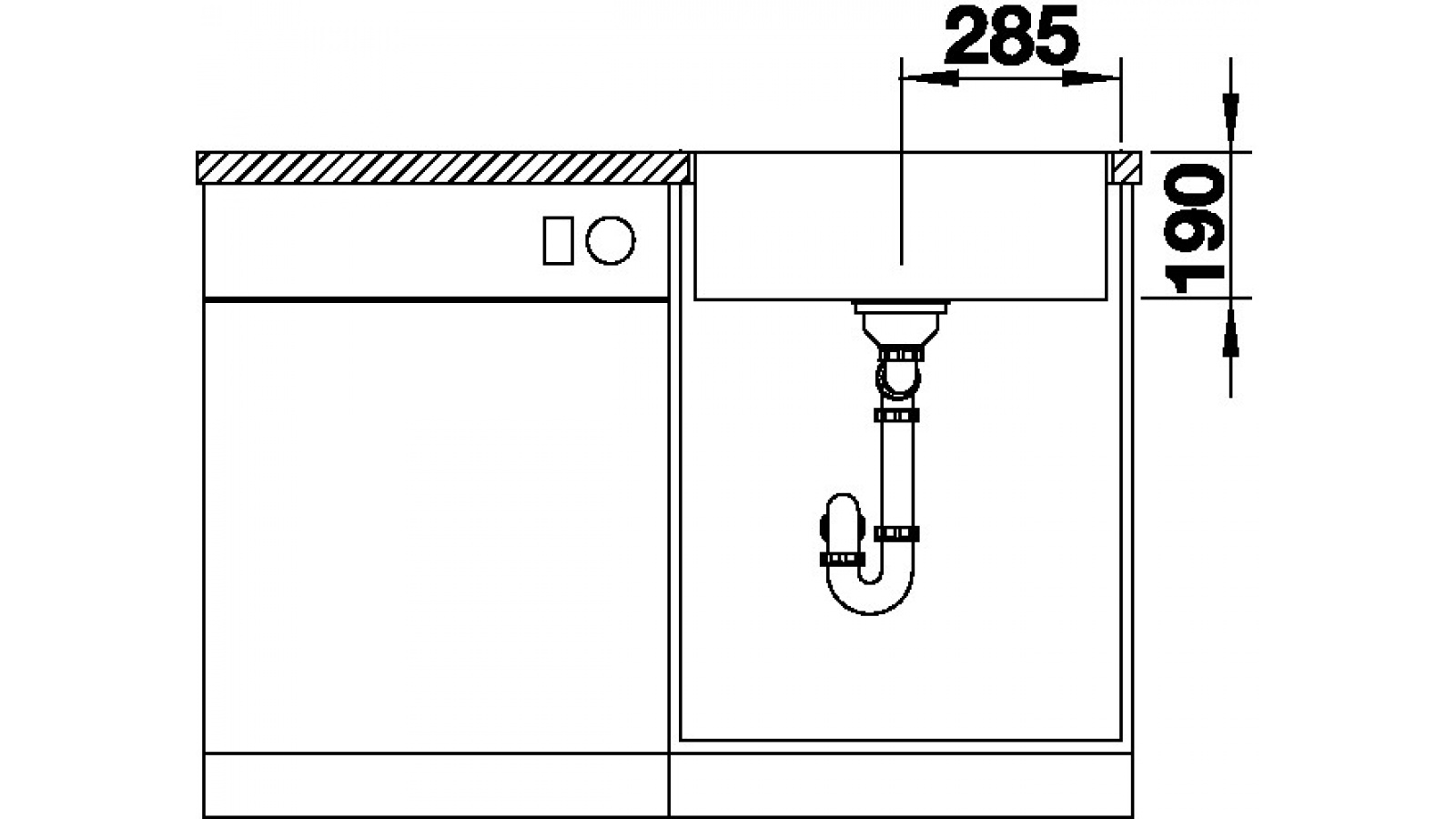 Blanco CLARON XL 60-IF DampfgarPlus InFino nerez hedvábný lesk č.5