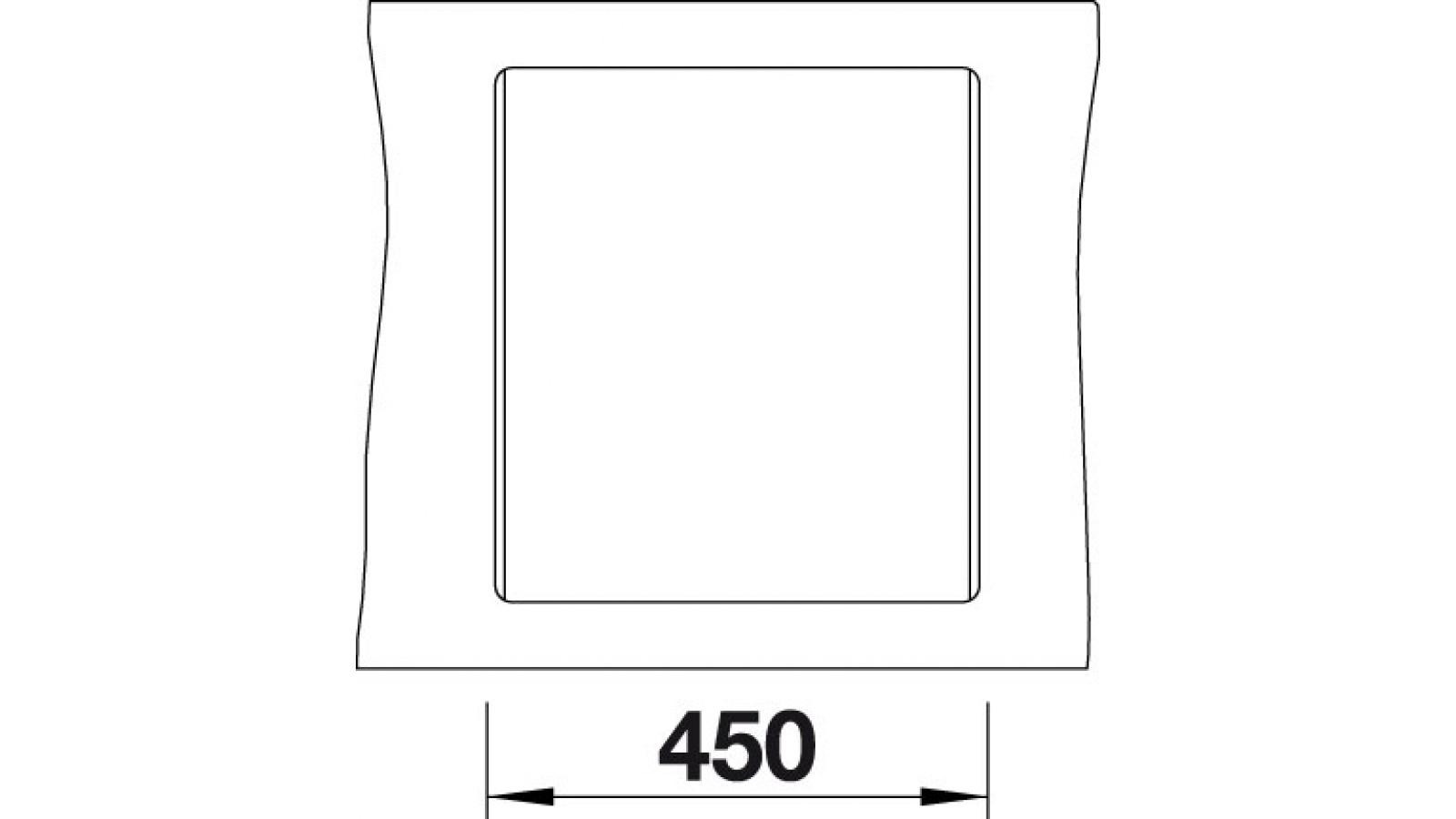 Blanco DALAGO 45 F Silgranit aluminium s excentrem č.3