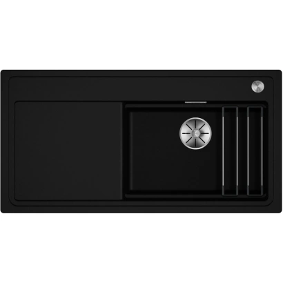 Blanco Etagon XL 6 S silgranit černá dřez vpravo s exc. ovládáním PushControl
