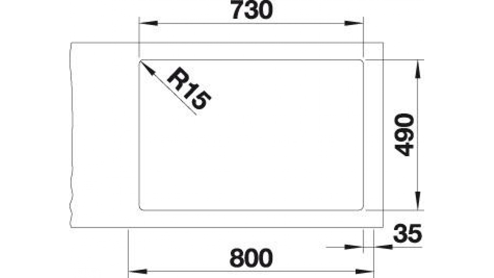 Blanco ETAGON 700-IF/A InFino nerez hedvábný lesk s táhlem a pojezdy č.5