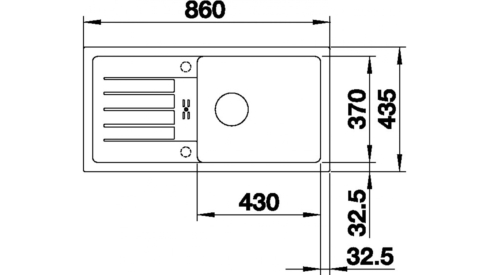 Blanco FAVUM XL 6 S Silgranit aluminium oboustranné provedení č.2