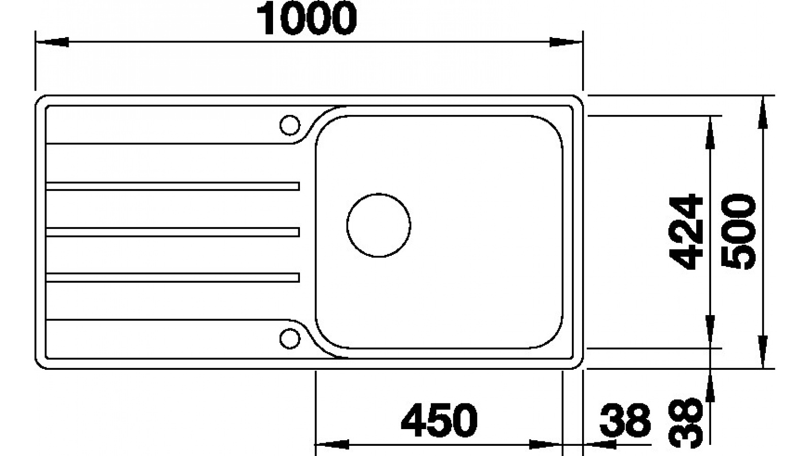 Blanco LEMIS XL 6 S-IF nerez kartáčovaný s excentrem č.2