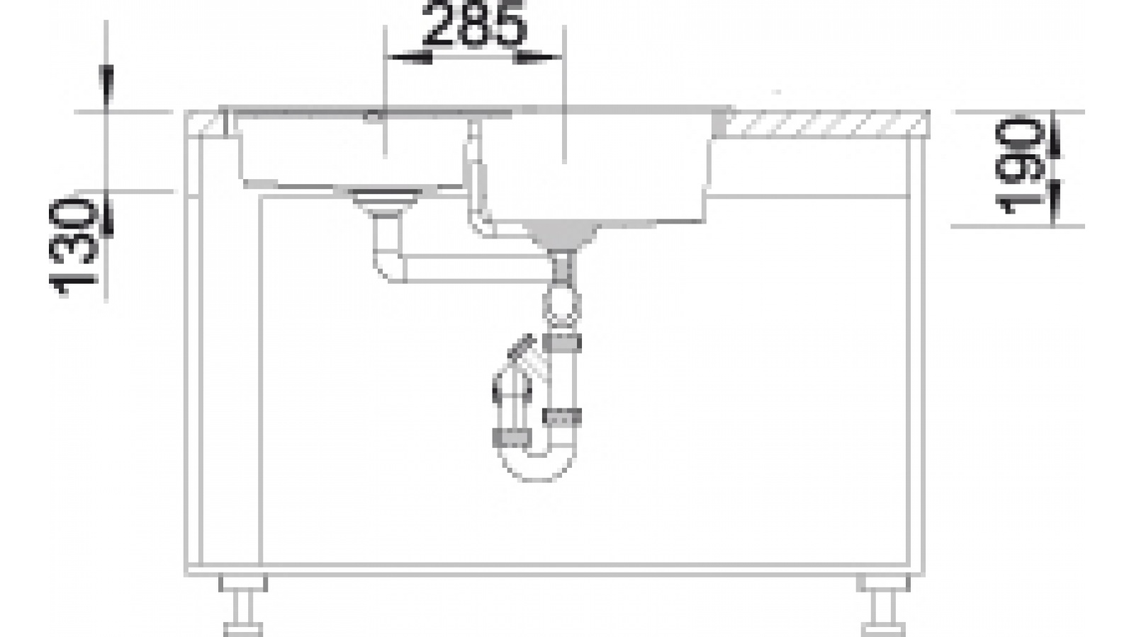 Blanco METRA 9 E Silgranit aluminium č.3