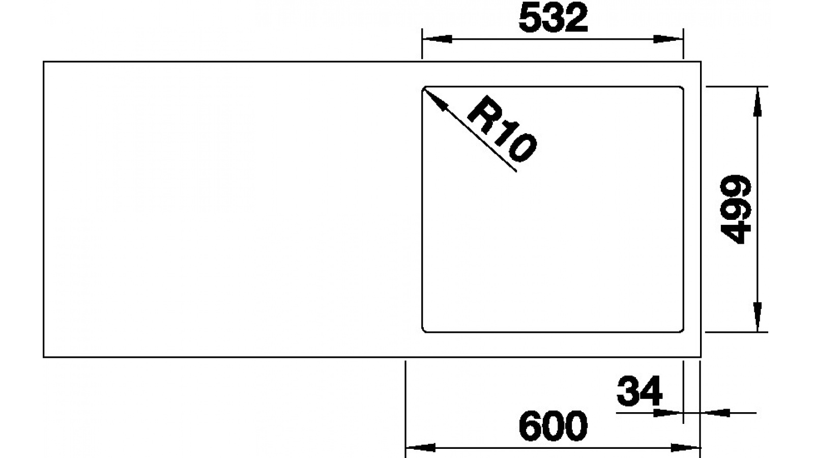 Blanco SUBLINE 500 IF/A SteelFrame InFino Silgranit antracit bez táhla č.3