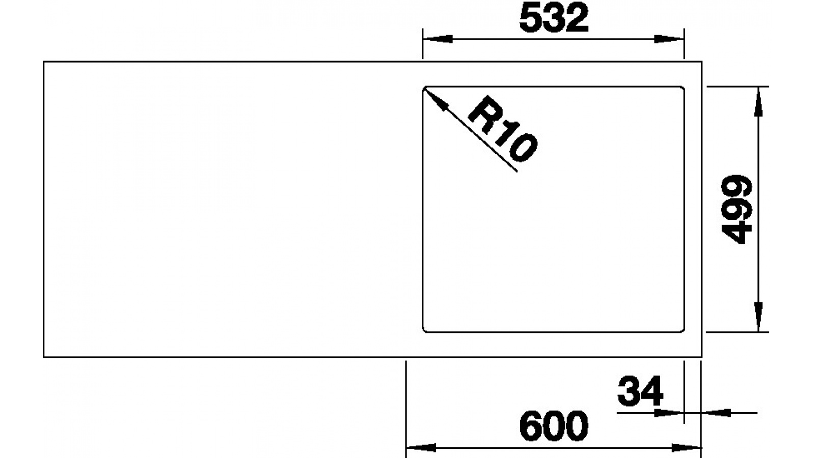 Blanco SUBLINE 500 IF/A SteelFrame InFino Silgranit antracit bez táhla č.3