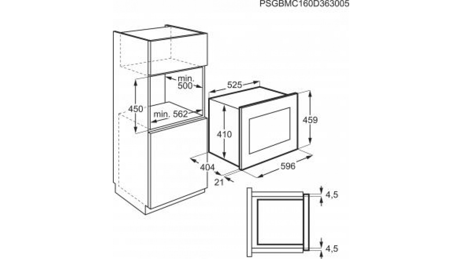 AEG MBE2658D-M č.3