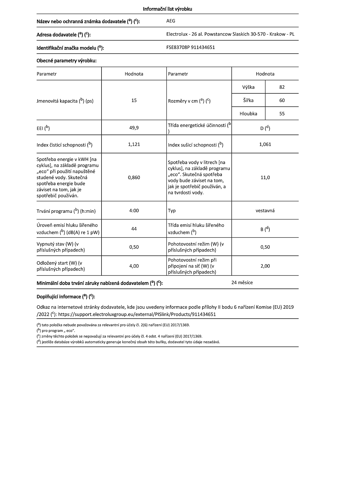 AEG FSE83708P č.3