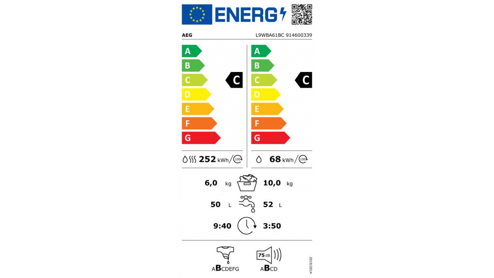 AEG SensiDry L9WBA61BC  č.3