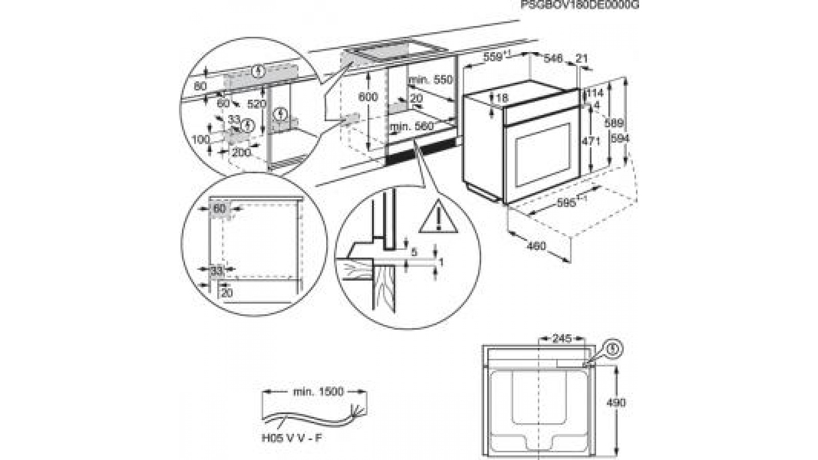  Electrolux EOB7S31V č.2