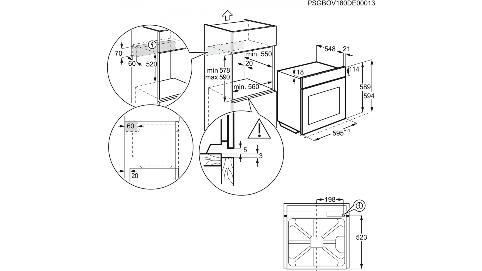 Electrolux KOCBP39X č.2