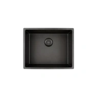 DŘEZ CARESSI BLACK LINE CAGRPP50BK-FL ULOŽENÍ DO ROVINY
