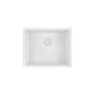 DŘEZ CARESSI WHITE LINE CAGRPP50WH-FL ULOŽENÍ DO ROVINY