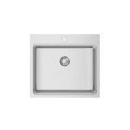 Sinks STEPER 550 CO 1,0 mm + bambusová deska