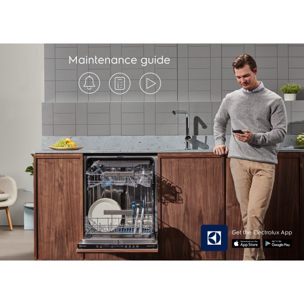 QuickSelect s WiFi snadno nabízí jasné instrukce údržby myčky
