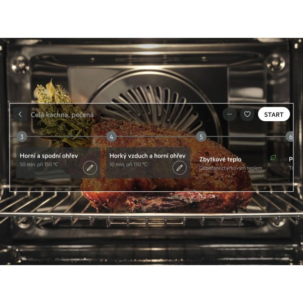 S nápovědou CookSmart Touch snadno uvaříte chutněji